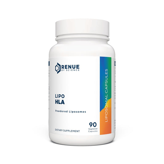 Renue By Science Hyaluronic Acid | HLA Liposomal Hyaluronic Acid Supplements | 90 Acido Hialuronico Capsules - 150mg Hylunaric Acid per Serving | Non-GMO | Made in The USA Third-Party Tested - NutriGlobal