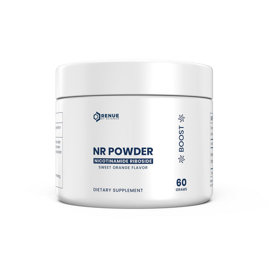Renue By Science Nicotinamide Riboside | 1000mg Nicotinamide Powder - High Strength NR NAD Powder Sublingual Citrus Burst Flavor | Manufactured in The USA & Third-Party Tested | 60 Servings - NutriGlobal