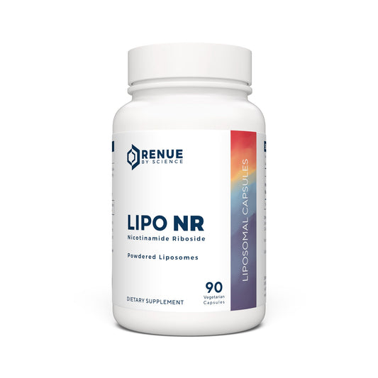 RENUE by Science Nicotinamide Riboside | High Strength Liposomal NAD Supplement | 90 Nicotinamide Capsules - 300mg Nicotinamide Riboside per Serving | Manufactured in The USA Third-Party Tested - NutriGlobal