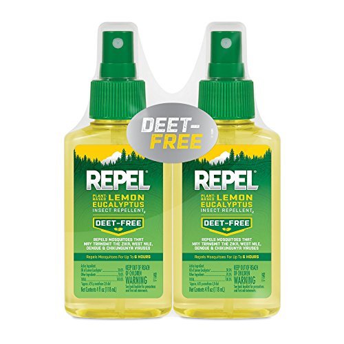 Repel Plant-Based Lemon Eucalyptus Insect Repellent, Mosquito Repellent - NutriGlobal