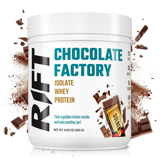 RIFT Chocolate Whey Protein Powder for Adult - Protein Isolate Powder Chocolate - NutriGlobal