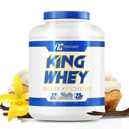 Ronnie Coleman Signature Series Whey Concentrate + Isolate Protein Powder, Pre Workout - NutriGlobal