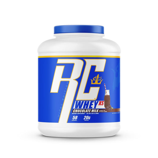 Ronnie Coleman Signature Series Whey XS Protein Powder, Pre Workout Shake Mix - NutriGlobal