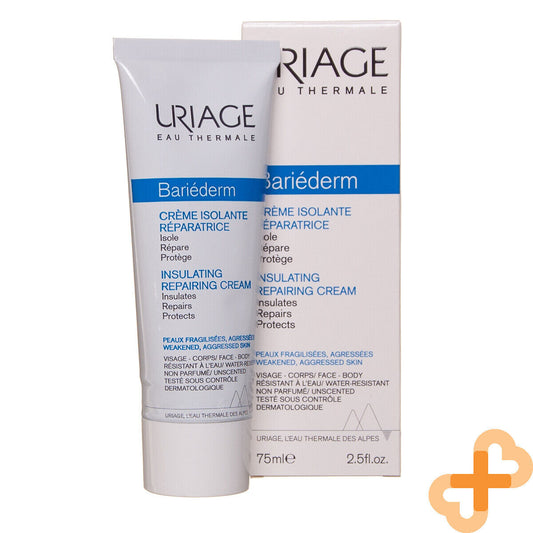 Uriage Bariederm Insulating Repairing Cream 75ml Face Body Protects UriageBuy Supplements Australia