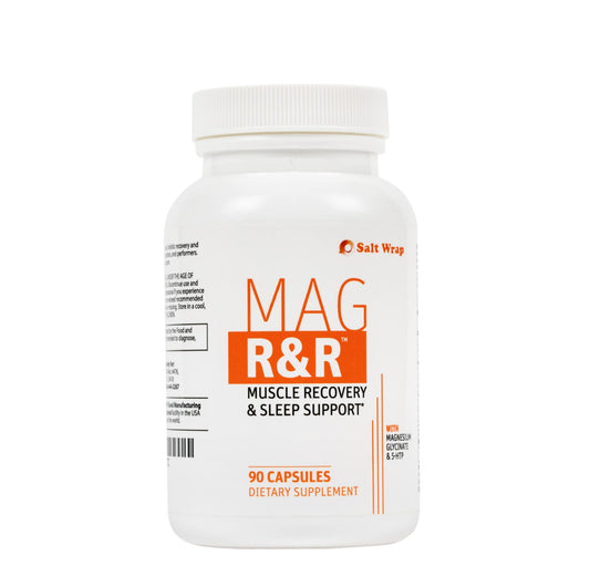 SaltWrap Mag R&R - Nighttime Muscle Cramps Support, Natural Sleep Support for Adults - NutriGlobal
