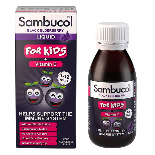 Sambucol Kids 120 ml For Immune Support, Drop - NutriGlobal