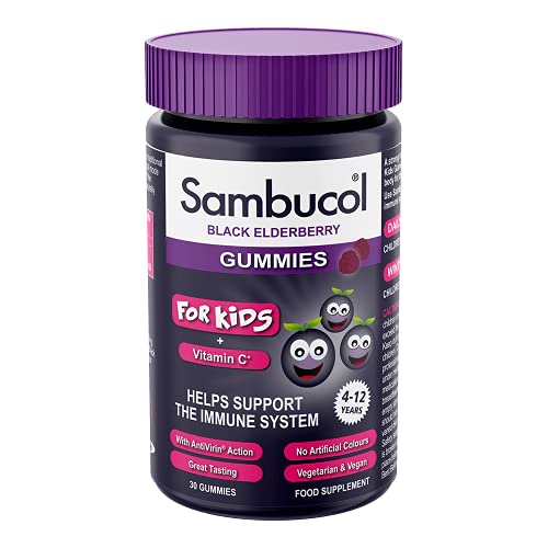SAMBUCOL KIDS GUMMIES 30'S, 30 Count (Pack of 1) - NutriGlobal