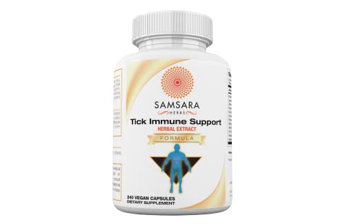 Samsara Herbs Tick Immune Support - The Original Herbal Formula (240 Capsules) - NutriGlobal