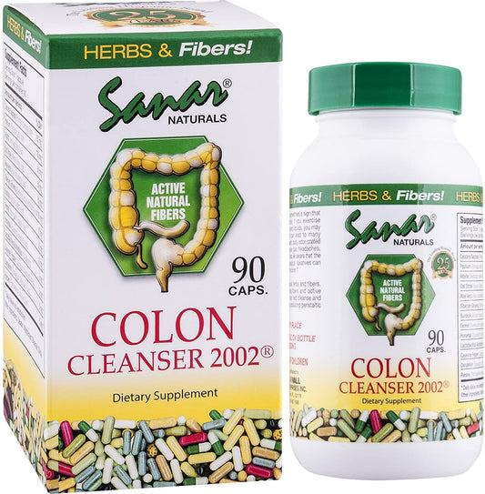 Sanar Naturals Colon Cleanser - Herbal Blend with Probiotics and Fibers - Digestive Health - NutriGlobal