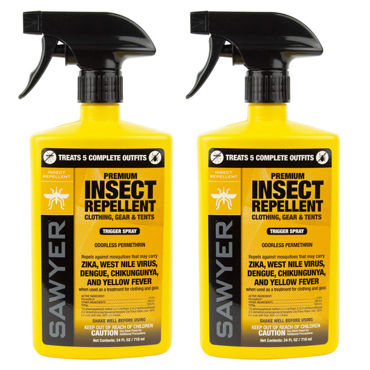 Sawyer Products SP6572 Twin Pack Premium Permethrin Clothing Insect - NutriGlobal