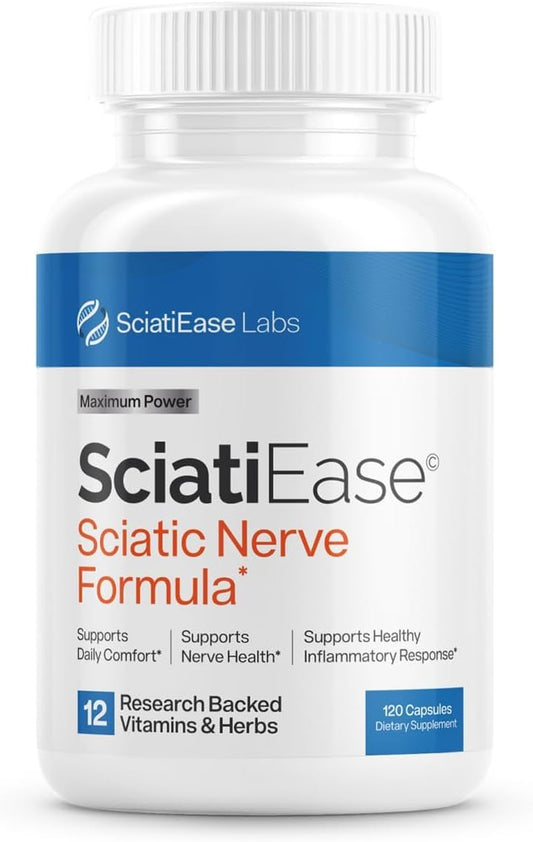 SciatiEase Sciatic Nerve Health Support Sciatic Nerve Supplement - NutriGlobal