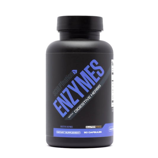 Sculpt Nation by V Shred Digestive Enzymes - Multi Enzyme for Digestion and Gut Health - NutriGlobal