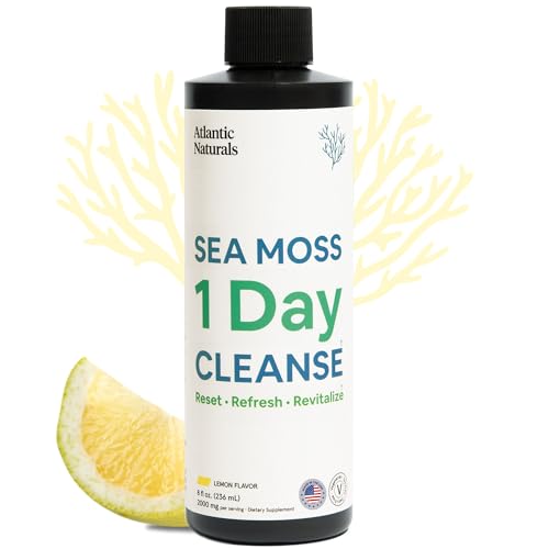 Sea Moss 1 Day Cleanse - Full Body Detox to support bowel movements, Kidney Health - NutriGlobal