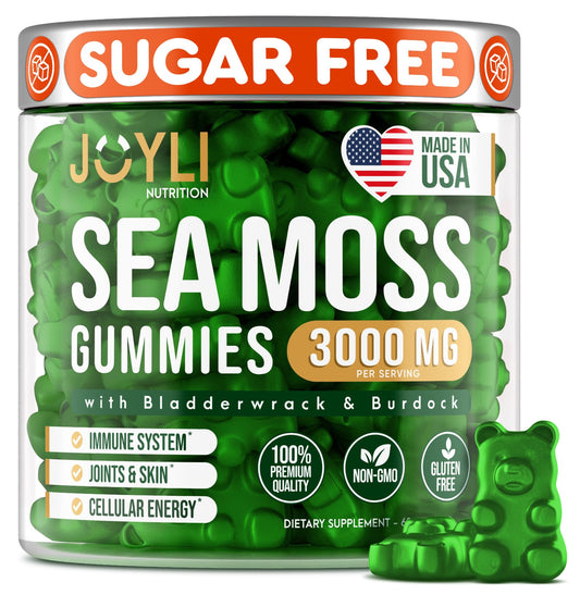 Sea Moss Gummies - Irish Seamoss Gummies for Adults & Kids - Advanced Superfood - NutriGlobal
