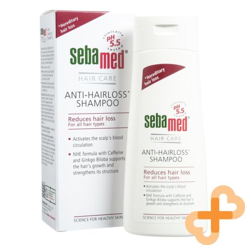 SEBAMED Anti - Hairloss Shampoo 200ml For All Hair Types Ginkgo Biloba - NutriGlobal