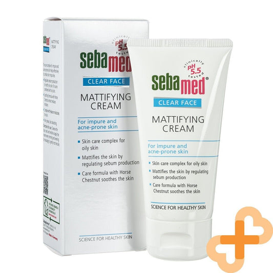 SEBAMED Clear Face Mattifying Cream for Oily and Acne-Prone Skin 50ml - NutriGlobal