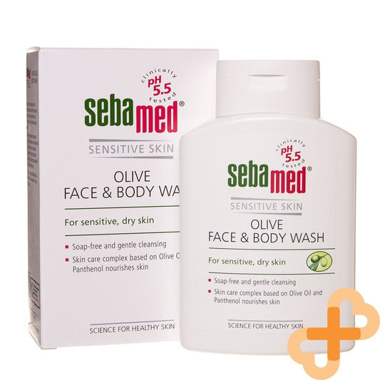 SEBAMED SENSITIVE Skin Face and Body Wash with Olive Oil for Dry Skin - NutriGlobal