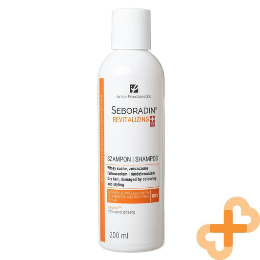 SEBORADIN revitalizing Shampoo Restoring for Dyed Dry Damaged Hair - NutriGlobal