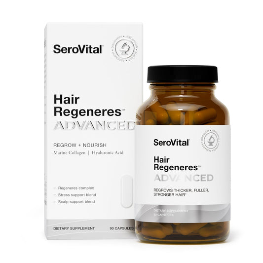 SeroVital Hair Regeneres Advanced, 90 Capsules, 30-Day Supply - NutriGlobal