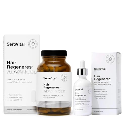 SeroVital Hair Regeneres Advanced Healthy Hair Growth Bundle - NutriGlobal