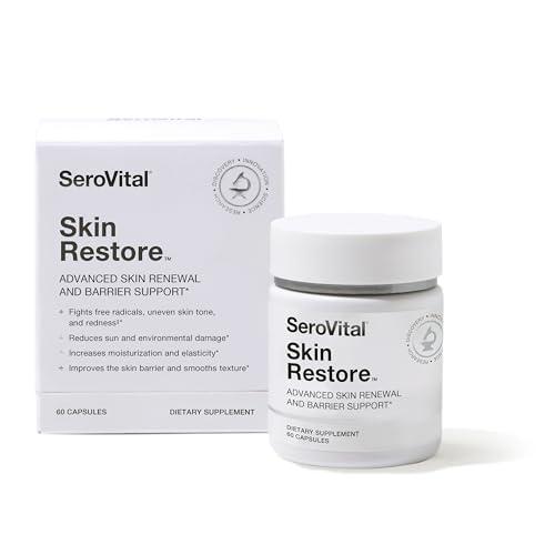 SeroVital Skin Restore, Healthy Skin Supplement with Ceramides and Hyaluronic Acid - NutriGlobal