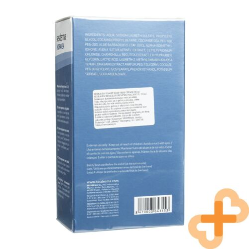 SESDERMA HIDRAVEN Foamy Soap Free Cream 300ml All Skin Types Plant - NutriGlobal