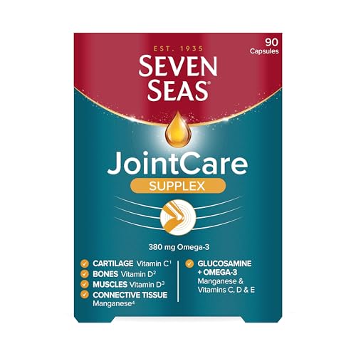 Seven Seas JointCare Supplex, With Glucosamine, Omega-3, Vitamins C, D and E - NutriGlobal