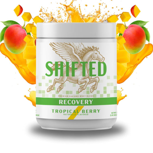 SHIFTED Whey Protein Isolate Protein Powder Post Workout Recovery Drink Mix - NutriGlobal