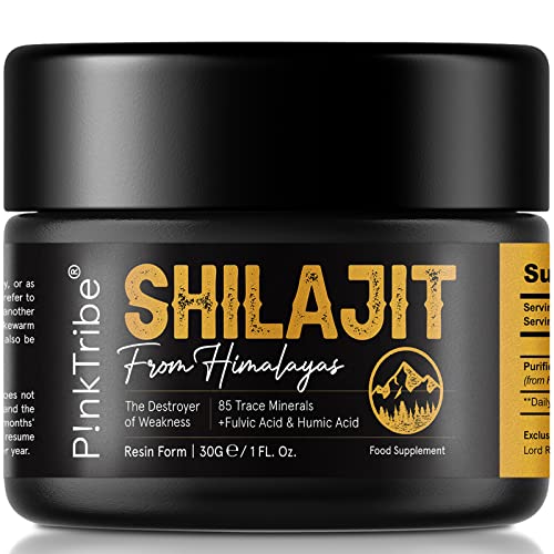 Shilajit Resin, Original Himalayan Shilajit 30g - Gold Grade 100% Pure, Rich in Fulvic - NutriGlobal