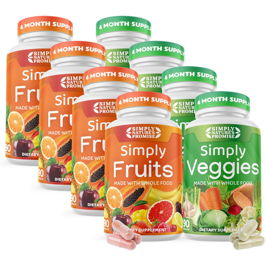 Simply Nature's Promise - Packed with Over 40 Different Fruits & Vegetables - NutriGlobal