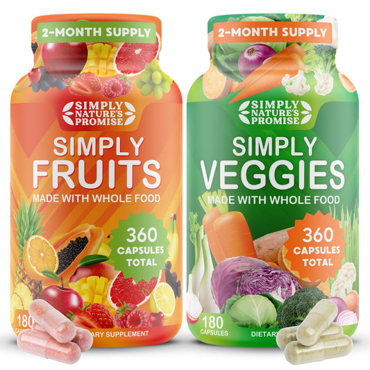 Simply Nature's Promise - Packed with Over 40 Different Fruits & Vegetables - NutriGlobal