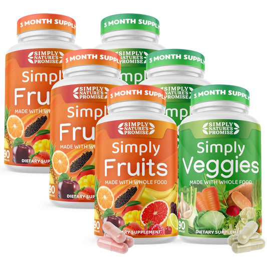 Simply Nature's Promise - Packed with Over 40 Different Fruits & Vegetables - NutriGlobal