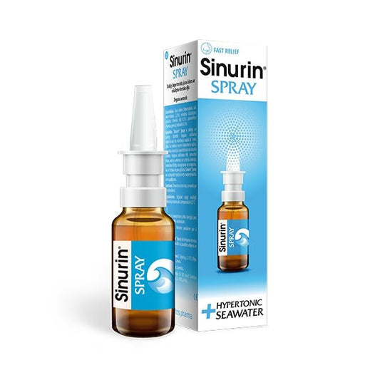 SINURIN Nasal Spray 30ml Suffocating Running Nose Relief Hypertonic - NutriGlobal