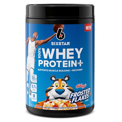 Six Star Whey Protein Powder Plus | Muscle Building & Recovery Plus Immune Support - NutriGlobal