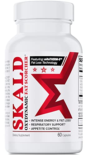 SKALD Thermogenic Fat Burner - Weight Loss, Appetite Control, Energy & Respiratory Support - NutriGlobal