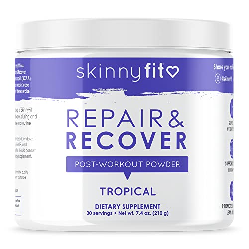 SkinnyFit Repair & Recover 30 Servings: BCAA Powder for Women, Branched Chain Amino - NutriGlobal