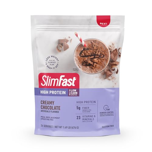SlimFast High Protein Meal Replacement Powder, 26 Servings, Advanced Nutrition - NutriGlobal