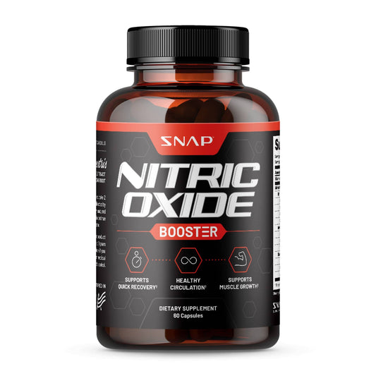 Snap Supplements Nitric Oxide Booster, Nitric Oxide Supplement for Blood Circulation - NutriGlobal