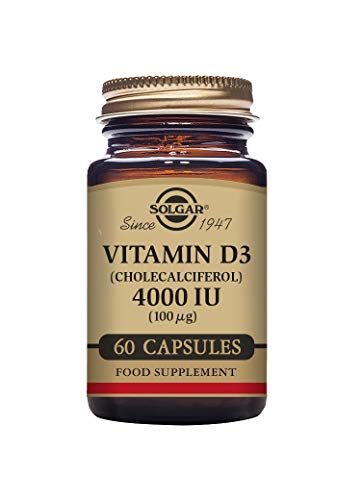 Solgar Vitamin D3 4000 IU (100 µg) Vegetable Capsules - Pack of 60 - Cholecalciferol - NutriGlobal