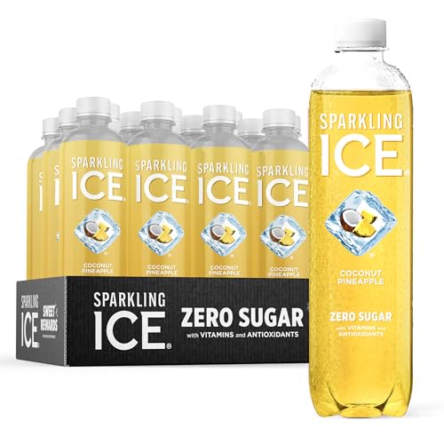 Sparkling Ice, Coconut Pineapple Sparkling Water, Zero Sugar Flavored Water, with Vitamin - NutriGlobal