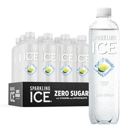 Sparkling Ice, Lemon Lime Sparkling Water, Zero Sugar Flavored Water, with Vitamins - NutriGlobal