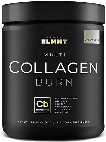 Super Collagen Burn - Premium Multi Collagen for Women w. ACV, Hyaluronic Acid, KSM66 - NutriGlobal