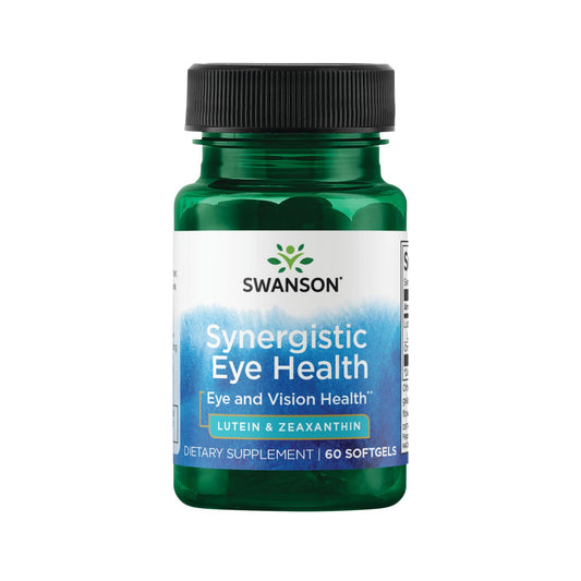 Swanson Synergistic Eye Health - Lutein and Zeaxanthin Supplement - NutriGlobal