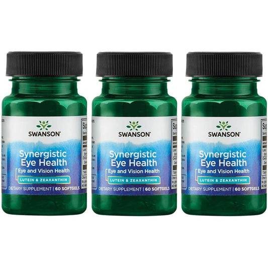 Swanson Synergistic Eye Health - Lutein and Zeaxanthin Supplement - NutriGlobal