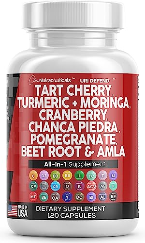 Tart Cherry Extract Capsules 20,000mg with Turmeric 8000mg Moringa - NutriGlobal