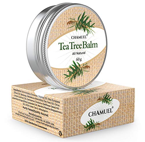 TEA TREE OIL BALM -100% All Natural | Great Cream for Soothing Irritations like Eczema - NutriGlobal