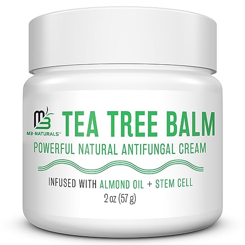 Tea Tree Oil Foot Balm - Natural Remedy for Athletes Foot, Toenail Repair - NutriGlobal
