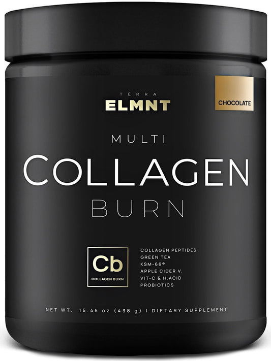 TERRA ELMNT Premium Chocolate Multi Collagen Powder for Women Weight Management - NutriGlobal