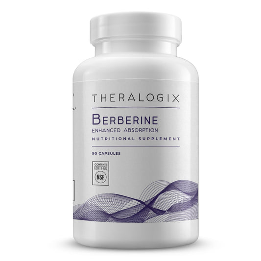 Theralogix Berberine Enhanced Absorption - 90-Day Supply - Made with Berberine - NutriGlobal