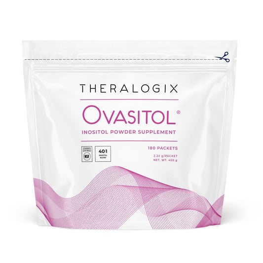 Theralogix Ovasitol Inositol Powder Packets - 180 Servings - Myo-Inositol - NutriGlobal